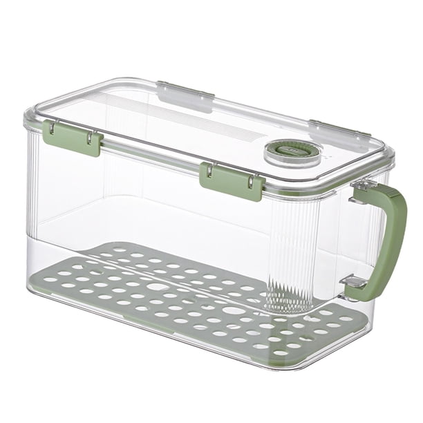Contenedor organizador para refrigerador BLESIY de Silicona y PP 28 cm x 17 cm x 16,7 cm