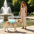 thumbnail image 5 of Pet Cooling Evaporative Vest, Water Activated Breathable Summer Sun Protection Jacket Adjustable for Small to Large Dogs,Light Blue,XXXL, 5 of 5