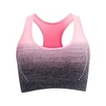 thumbnail image 4 of Unir Shockproof Compression Sports Bra, High Stretch Seamless Running Athletic Bra, Wirefree Breathable Workout Top, 1 Piece, S-M-L-XL, 4 of 4