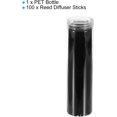 thumbnail image 3 of PATIKIL 20CM/8Inch Reed Diffuser Stick, 100 Pack Fiber Aroma Fragrance Refill Sticks Replacement with PET Bottle for Home Office Hotel Party Wedding, Black, 3 of 7