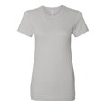 thumbnail image 1 of T-shirt en Jersey Fin pour Femmes, P, Argent Neuf, 1 of 3
