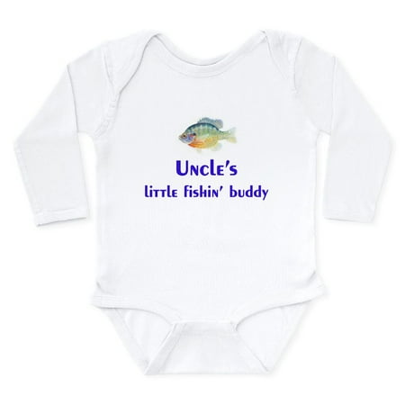 

CafePress - Uncles Little Fishin Buddy Body Suit - Long Sleeve Infant Bodysuit