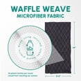 thumbnail image 3 of Toalla de playa SUN'Y Waffle de microfibra, sin arena, de secado rápido, 3 of 7