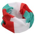 thumbnail image 4 of EeaseCA National Flag Printed Breathable Scarf Sports Sun-proof Face Mask Neck Protector for Outdoor Riding (Italy), 4 of 7