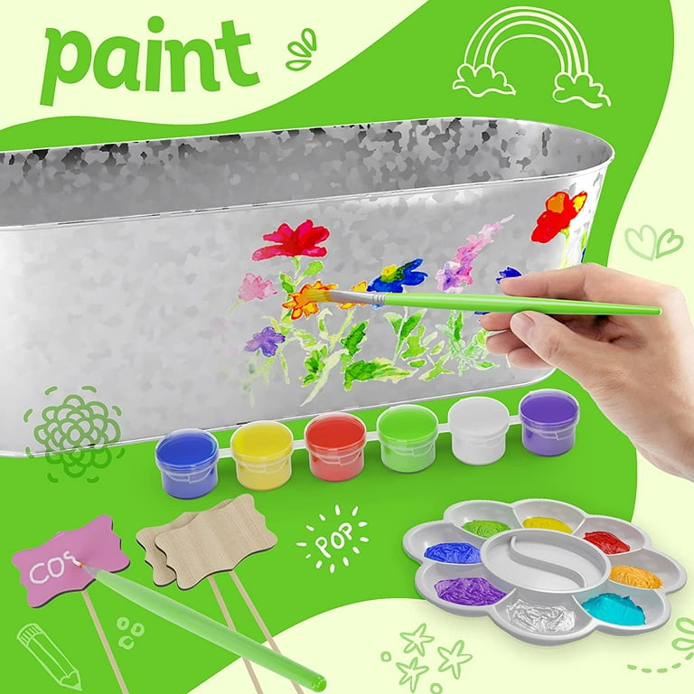 Dan&Darci Marbling Paint Art Kit for Kids Arts and Crafts for Girls & Boys  Ages