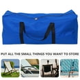 thumbnail image 6 of FUTUREORYY Clothes Storage Bag Blue For Adults Outdoor Camping 1Set 31.5X17.7X9.8In, 6 of 7