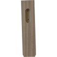 thumbnail image 4 of Ekena Millwork 1 3/4"W x 5"D x 7 1/2"H Bedford Wood Bracket, Walnut (4-Pack), 4 of 4