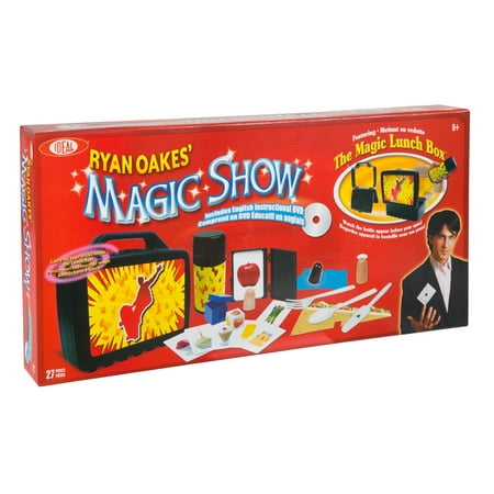 Ideal Ryan Oakes 101-Trick Magic Show with Magic Lunch Box Set and Instructional