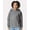 Grey, variant on Comfort Colors 1467Y Garment-Dyed Youth Lightweight Fleece Hooded Sweatshirt-CRIMSON-M