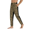 thumbnail image 3 of Kdxio Leopard Print Pattern Joggers,Sweatpants for Men with Pockets-Medium, 3 of 5