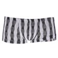 thumbnail image 2 of Calzoncillos de rayas para hombres Ropa interior hombres , 66-88cm / 26-35inch (Negro, , Rojo) 30 Soledad Cómoda ropa interior para hombre, 2 of 9