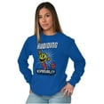 thumbnail image 4 of PACMAN Avoid Responsibility Lazy Long Sleeve TShirt Men Women Brisco Brands X, 4 of 6