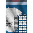 thumbnail image 5 of ShirtBANC Mens It Is What It Is Dropcut Shirt Bottom Right Design Funny Meme Tee, 5 of 5