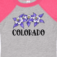 thumbnail image 4 of Inktastic Colorado Columbine Flowers Boys or Girls Baby Bodysuit, 4 of 5