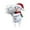 C, variant on Poultry Yard Insert Rooster Acrylic Sticker Yard Art for Garden Decoration with Garden Flag Holder for Men Work Boots