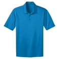 thumbnail image 5 of Yellow Rooster Mens Silk Touch Performance Polo Brilliant Blue S, 5 of 6