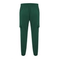 thumbnail image 7 of HAiming Mens Jogger Pants Drawstring Elastic Waisted Sport Sweatpants Casual Workout Lounge Trousers with Pockets, 7 of 7