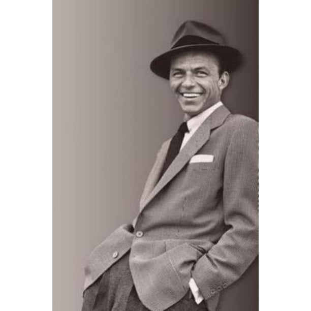 27x40 Frank Sinatra Poster Suit Fedora Art Decor 27inx40in Entertainment Theme Room Art Poster 27x40 Walmart Com Walmart Com