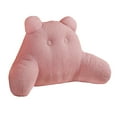 thumbnail image 2 of SHANNA Reading Pillow Bed Wedge Large Adult Children Backrest with Arms Back Support for Sitting Up in Bed/Couch for Bedrest, Pink, 2 of 9