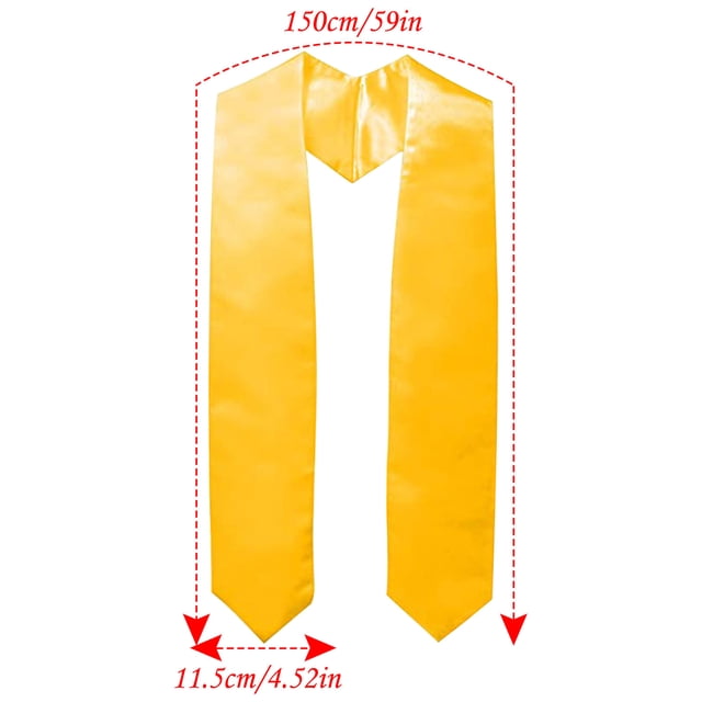 Honor Sash for Graduation Solid Color Etiquette Sash Trending Graduation Ribbon Belt Graduation Ceremony Accessory