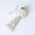thumbnail image 1 of 5X Boho Macrame Air Plant Hanger Tillandsia Hanging Basket Rope Holder Flower Home Decor (13CM), 1 of 10