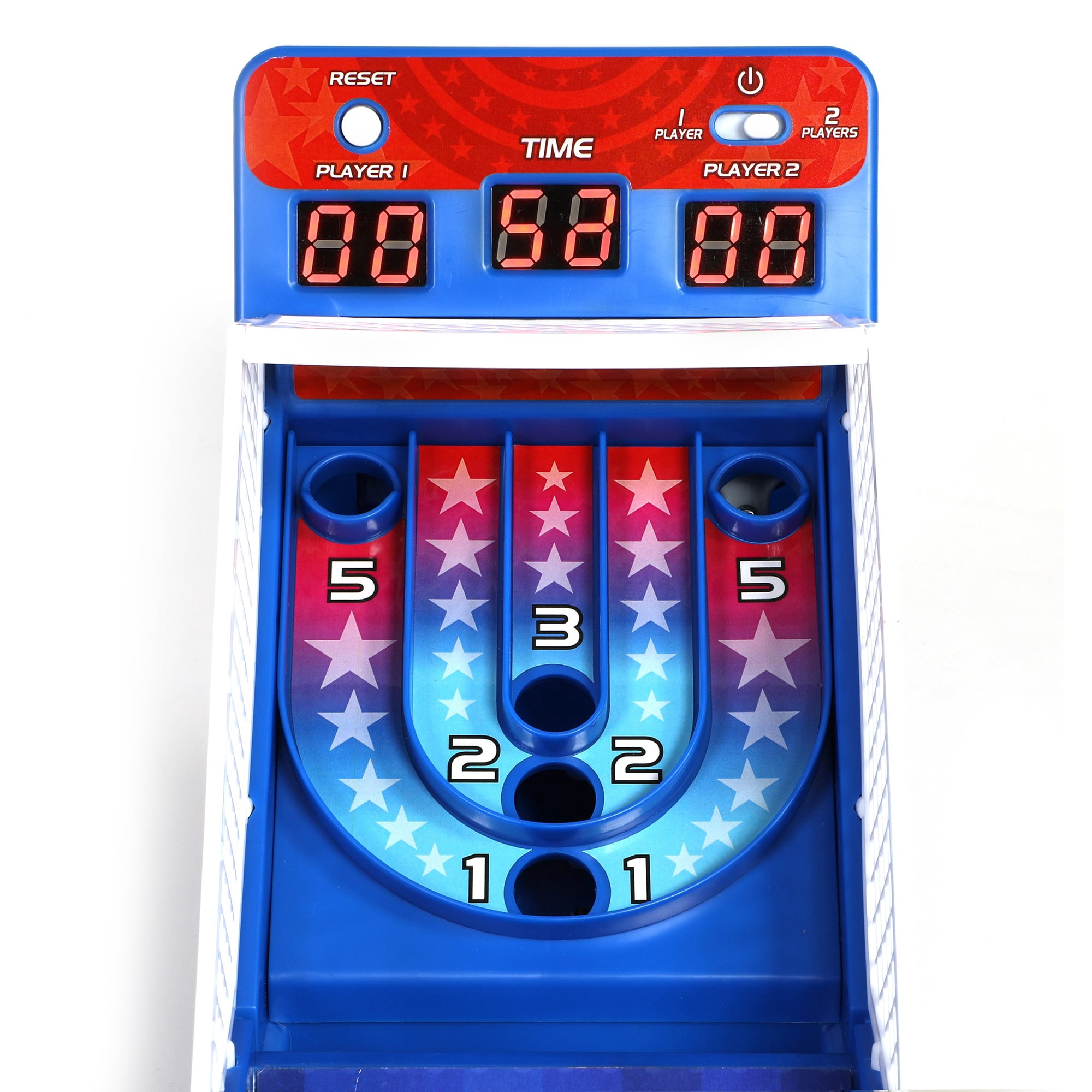 Retro Arcade Electronic: Alley-Ball - Tabletop Game, 3' Track, Scoreboard & Sound Effects, 1-2 Players, Ages 6+