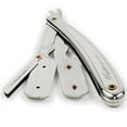 thumbnail image 3 of Parker Menâ€™s SR1 Stainless Steel Straight Edge Razor with 5 Parker Platinum Blades, 3 of 6