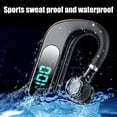 thumbnail image 1 of Auriculares Bluetooth 5.2 de un solo oído con cancelación de ruido y voz estéreo, auriculares inalámbricos para empresas, 1 of 5
