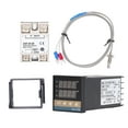 thumbnail image 1 of Controlador De Temperatura REX C100, Kit De Controlador De Temperatura PID Profesional Con Sonda De Acero Inoxidable De Alta Precisión Para Energía Eléctrica Para Gallinero, 1 of 7