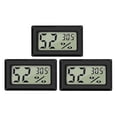thumbnail image 1 of Mini Digital LCD Thermomtre Hygromtre Temprature Humidit -50~70 10%~99% RH Thermomtre Portable Thermo Hygromtre Indicateur pour Bureau Cuisine Humidor, 1 of 5