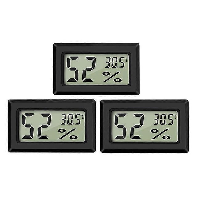 Mini Digital LCD Thermomtre Hygromtre Temprature Humidit -50~70 10%~99% RH Thermomtre Portable Thermo Hygromtre Indicateur pour Bureau Cuisine Humidor