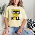 thumbnail image 2 of Bad Puns That's How Eye Roll Humor Pun Lover, Butter Comfort Colors T-Shirt, Small, 2 of 3