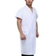 thumbnail image 2 of Bata de laboratorio para hombre, uniforme de trabajo de bata blanca para enfermera y médico SG Zulema Batas de laboratorio largas, 2 of 8