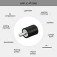 thumbnail image 4 of Rubber Mount 8 Pack M4 Male/Female Vibration Isolator Shock Absorber, D15mmxH20mm, 4 of 5