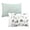 Sage,Grey,Beige, variant on The Peanutshell Organic Cotton Pillow Cases for Baby Boys and Girls, White, 2 Pack