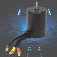 thumbnail image 3 of Moteur Sans Balais RC, Haute Rotation Moteur Sans Balais RC Accessoire pour Voiture RC 1/8 1/10 Noir, 3 of 7