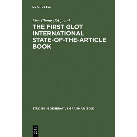 Studies in Generative Grammar [Sgg] The First Glot International State-of-the-Article Book, Book 48, (Hardcover)