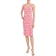 thumbnail image 2 of BCBG Paris Women's V-Neck Jersey Midi Dress, 2 of 7