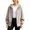 Khaki, variant on Hooded Sun Jacket Men Women Summer Fall Lightweight Long Sleeve Loose Casual Zip Up Sun Hoodie with Pockets Fishing Outerwear