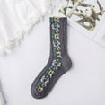 thumbnail image 2 of MSJUHEG Wool Socks,Crew Socks,Warm Socks,Ankle Socks,Fuzzy Socks,To Keep Warm Sock Restoring Ancient Ways Lightweight Cotton Socks Gray One Size, 2 of 3