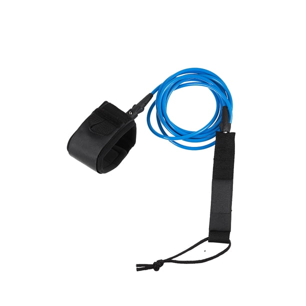 Eigraketly Correa para surf, diseño plegable, Cable de remo, equipo de agua, accesorios para exteriores, alambre para tobillos, flexibilidad, cuerda para Deportes acuáticos Azul Eigraketly OD027283-02