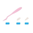 thumbnail image 3 of Uxcell Sketch Trimmer Erase Sponge, 2 Pcs Sketch Wipe Scrapers for Drawing, Pink, 3 of 5