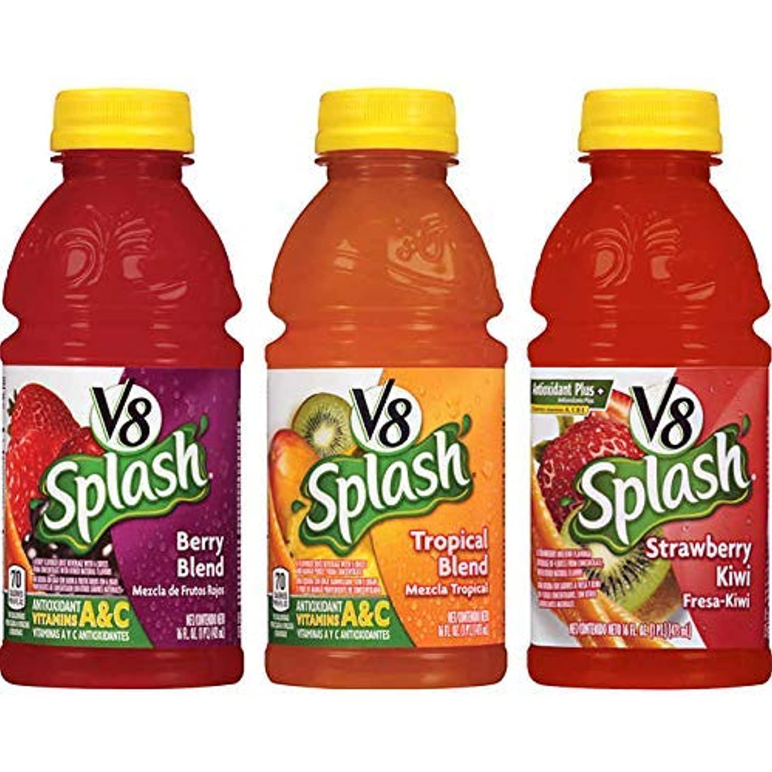 V8 Splash Variety Pack 12/ 16 Oz. Bottles