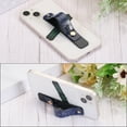 thumbnail image 5 of Uxcell 2 Pcs Phone Loop Finger Holder Silicone Phone Strap Grip Holder Black (Beach), 5 of 6