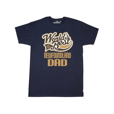 Newfoundland Dad (Worlds Best) Dog Breed T-Shirt