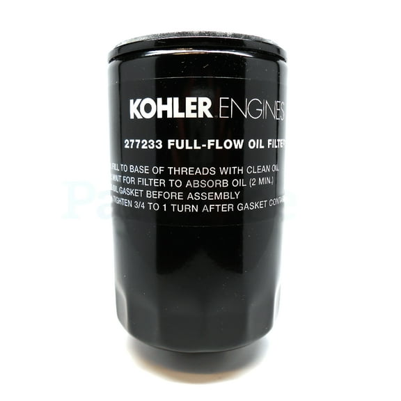 Genuine OEM Kohler Oil Filter for Small Engines / 62613, 62658, 67526, 69531, 69545, 69554, 75513, 75558, 75563, 75589, 79511, 79515, 851510, CH620-3052 / 120-626, 277233BP, 277233-S1, 277233-S