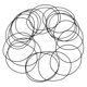 thumbnail image 5 of OULII 200Ud Juntas De Para Relojes Anillos Traseros Impermeables Negros, 5 of 8
