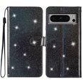 thumbnail image 1 of Compatible with Google Pixel 8 Pro Sparkling Glitter Wallet Case with Card Pocket Flip Cover, 1 of 5