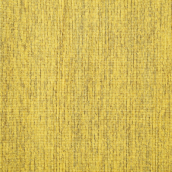 Ahgly Company Indoor Square Abstract Yellow Contemporary Area Rugs, 6' Square