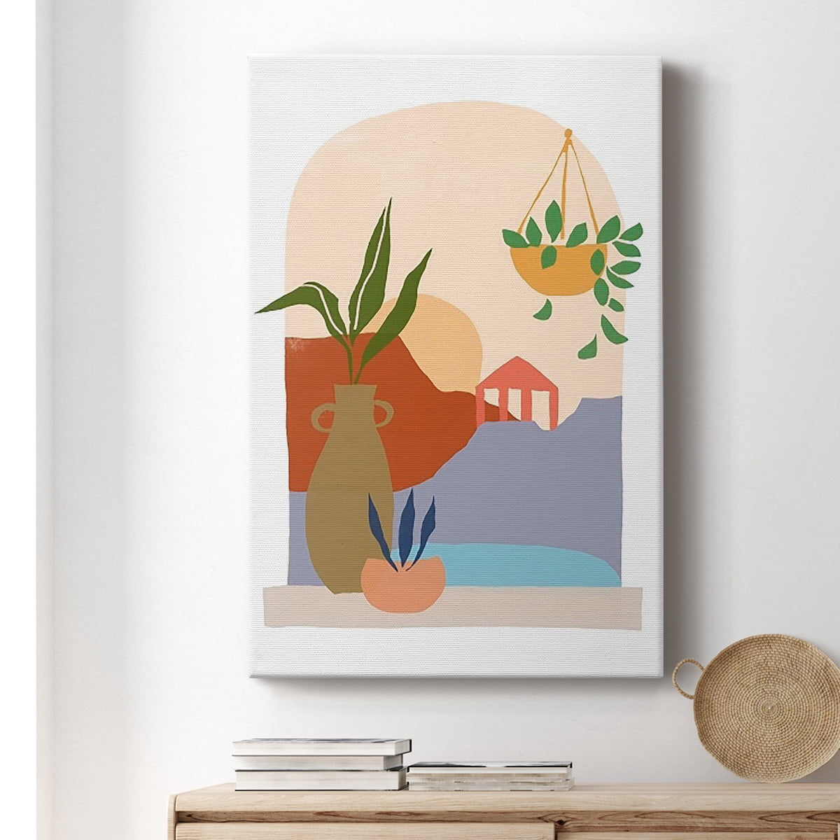 Paper Scene II Premium Gallery Wrapped Canvas - Ready to Hang